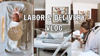 LABOR amp DELIVERY VLOG  OUR 4TH BABY [upl. by Dowzall253]