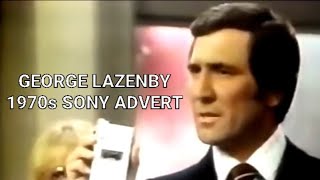 George Lazenby  Post James Bond 007  1970s Sony Advert [upl. by Sherborn]