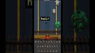 Typing game play level 11 🎮 typing games [upl. by Shwalb916]