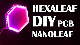 DIY Nanoleaf with PCBs [upl. by Willabella410]