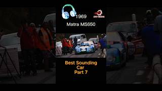 🔥Best Sounding Car Part7🏎️ Matra MS650  V12  shortsfeed [upl. by Bloem]