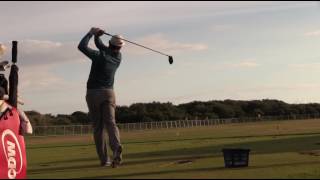 Gary Woodland  RARE Practice Range PURE Golf Shots  The Open 2017 [upl. by Namhcan202]