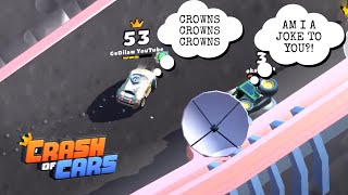 100 Crowns Challenge WITHOUT healing Grand Veloce  Crash of Cars [upl. by Ethbun]