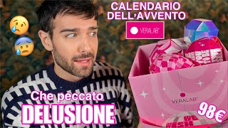 IL DRAMA DEL CALENDARIO DELLAVVENTO VERALAB Unboxing  Storytime delusione totale [upl. by Allerbag]