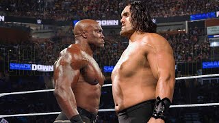 Goldberg vs Bobby Lashley No Holds Barred Match [upl. by Olumor]