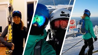 SKIING AT MONT TREMBLANT ON NEW YEARS EVE 4K [upl. by Atoiyanap550]