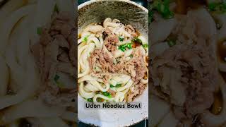 Udon Noodles Bowl foodjapanesefoodyummy foodie [upl. by Ayekal]