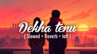 Dekha Tenu  Slowed  Reverd  Mr and Mrs Mahi  Lofi mix  Sc Lofi [upl. by Emilee741]