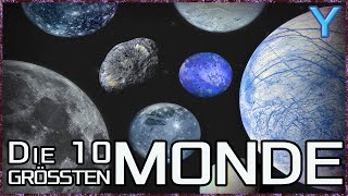 Die 10 größten Monde im Sonnensystem  Eine Dokumentation [upl. by Neitsabes]