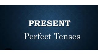 Learn present perfect tense  Grammar lessons presenttenses [upl. by Neret]