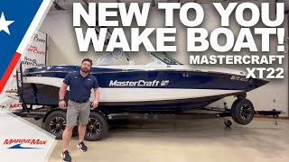 2018 MasterCraft XT22  MarineMax Texas MasterCraft [upl. by Kare881]