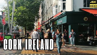 CORK CITY IRELAND  4K HDR Walking Tour  Munsters Capital Aug 2024 [upl. by Nedla]