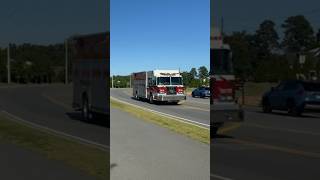 FuquayVarina Rescue 1 Responding to a Medical Call [upl. by Ekusuy335]