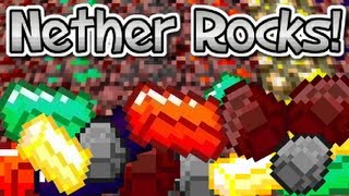 NETHER ROCKS MOD NEW NETHER ORES [upl. by Marucci67]