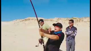 Fishing Coorong South Australia  2022  Mulloway  Stingray fishing fishingvideo [upl. by Nyliahs]