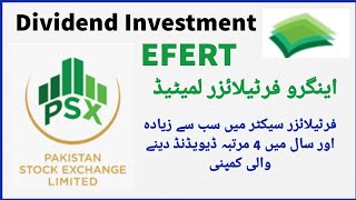 Engro Fertilizer Limited  Dividend Investment  Psx  Invest Again [upl. by Elburr]