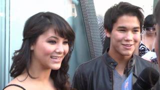 Booboo Stewart Doesnt Like Roller Coasters [upl. by Alita493]