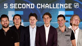 NHL Players Take on the Five Second Challenge [upl. by Elaine534]