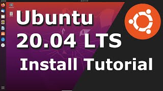 Ubuntu 2004 LTS Linux Install Tutorial  Desktop  Linux Beginners [upl. by Biondo]