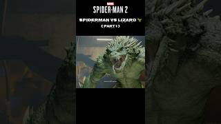 Spiderman vs Lizard Boss fight  part 1  spiderman2 shorts youtubeshorts [upl. by Laehcor183]