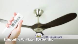 Lamponline Ventilator Eco Genuino [upl. by Iznek]