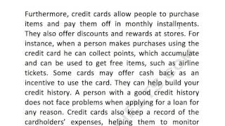 269 Credit cards pros and cons [upl. by Peursem]