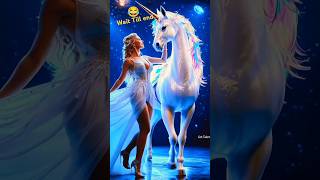 Majic shorts halloween dance greenscreen unicorn britaingottalent viralvideo magic MyTvee [upl. by Haeel]