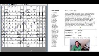 The best crossword puzzle ever How to solve The Listener crossword [upl. by Harrington]