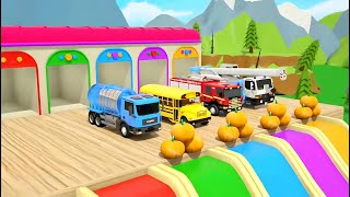 Baby Wheels On the Bus song  Soccer ball shaped wheels  Baby Nursery Rhymes amp KidsSongs [upl. by Ydarg980]