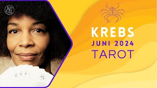 KREBS ♋️ TAROT Juni 2024 ♋️ Das Drama wandelt sich zum Traum [upl. by Mcwilliams]