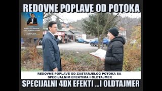 REDOVNE POPLAVE OD POTOKA SA SPECIJALNIM 4DX EFEKTIMA I OLDTAJMER [upl. by Yakcm]