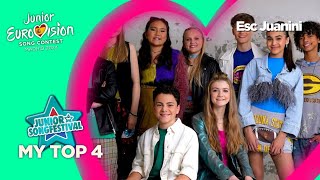 🇳🇱 Junior Songfestival 2024  My Top 4 Netherlands Junior Eurovision 2024 [upl. by Thorr]