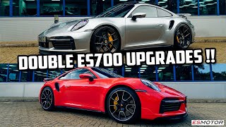 850BHP AND 830BHP 992 TURBO S ES700 UPGRADES porsche esmotoruk 911turbos ES1300 [upl. by Nnep]