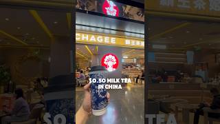 05 milk tea vs the most popular milk tea CHAGEE in China [upl. by Gargan]