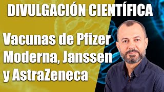 Vacunas de Pfizer Moderna AstraZeneca y Janssen Efectos secundarios [upl. by Nevah]