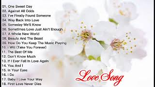 Best Romantic Duet Love Songs 80s 90s  Mariah Carey Mandy Moore Dan Hill and more [upl. by Enael]