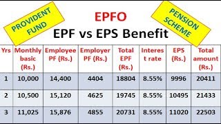 PF Pension PF Interest Rate How to Calculate PF Pension [upl. by Marietta]