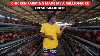 Meet Serome CHICKEN FARMER Who Became a MILLIONAIRE Raising Chickens [upl. by Suravart469]