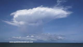 AnakKrakatau eruption 4th January 2019  Timelapse volcanic plume growth 4K footage [upl. by Drolet]