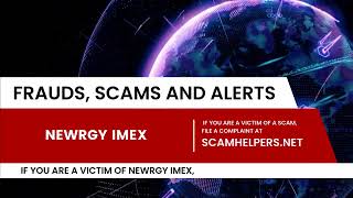 NEWRGY IMEX Review Is NEWRGY IMEX a fraudulent or Legit [upl. by Remsen]