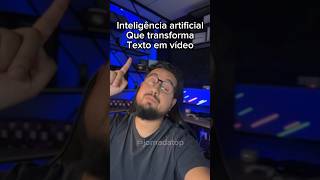 Texto em vídeo com esta IA chatgpt dicas inteligenciaartificial tecnologia ia [upl. by Attener]