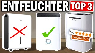 Top 3 LUFTENTFEUCHTER 2024 🔥  Die 3 Besten ElektrischenLuftentfeuchter 2024 [upl. by Yoj]