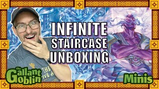 Quests from the Infinite Staircase Unboxing  WizKids Games  Icons of the Realms [upl. by Ahsaelat550]