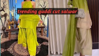 trending designer guddicut salwar and stitching [upl. by Naoh]