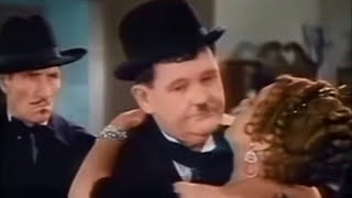 O GORDO E O MAGRO  quotUM DUELO DE AMORquot DUBLADOCOLORIDO  1935 [upl. by Idnew]