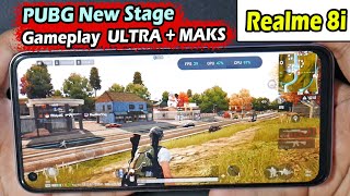 Gameplay Test PUBG New State Realme 8i Mediatek G96 ULTRA Gyro Delay [upl. by Sheelagh32]