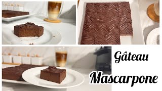 Le fameux gâteau mascarpone  dessert pour vos soirée ramadanesque 🍫 cyrillignac [upl. by Soisatsana]