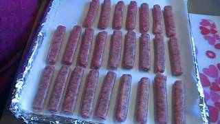 Noreens Kitchen Quick Tip Baked Sausage for Quick Breakfasts [upl. by Ynnep633]