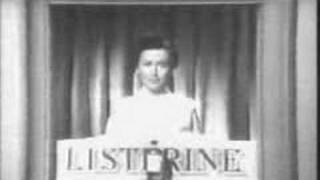 1950s Listerine Commercial [upl. by Ellenahs]