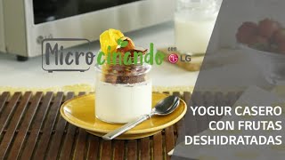 Descubre cómo preparar yogur casero en un Horno Microondas  Microcina [upl. by Adnopoz346]